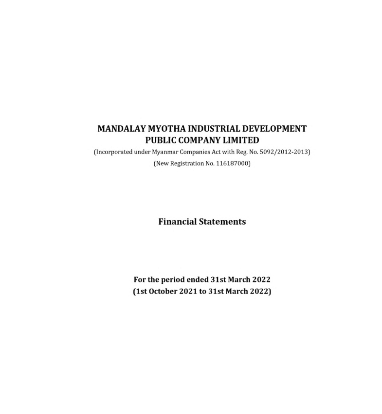 Financial Statements for FY 2021-2022 and FY 2022-2023