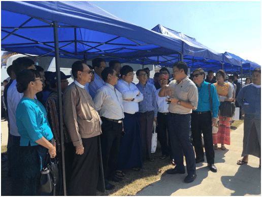 Ambassadors and foreign investors visiting MIP